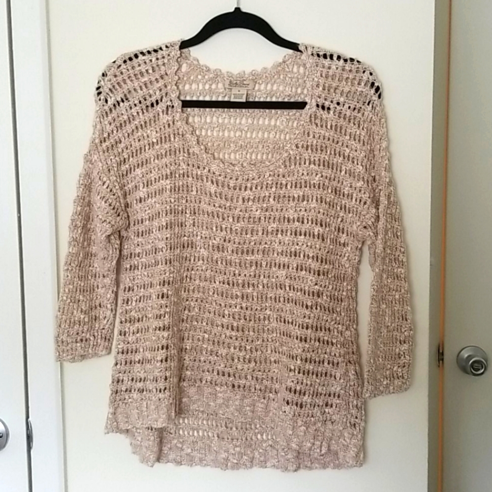 🍀LB Open Weave Sweater
